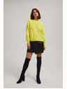 Moodo Limunasto zeleni pulover s okruglim izrezom Moodo