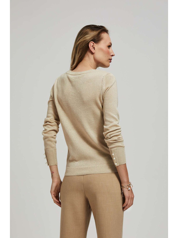 Moodo Pulover s ažurnim ukrasima Moodo