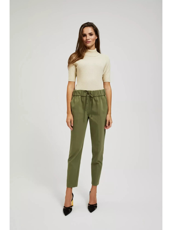 Moodo Džemper s rolakom ukrašen metalnom niti biserast Moodo