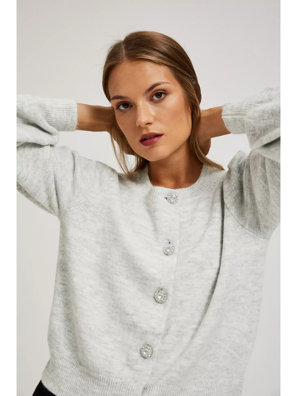 Moodo Kardigan s ukrasnim gumbima Moodo