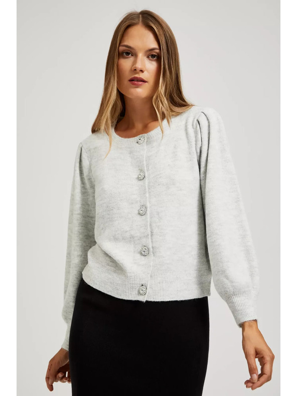 Moodo Kardigan s ukrasnim gumbima Moodo