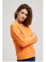 Moodo Bluza V-izreza narančasta Moodo