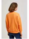 Moodo Bluza V-izreza narančasta Moodo