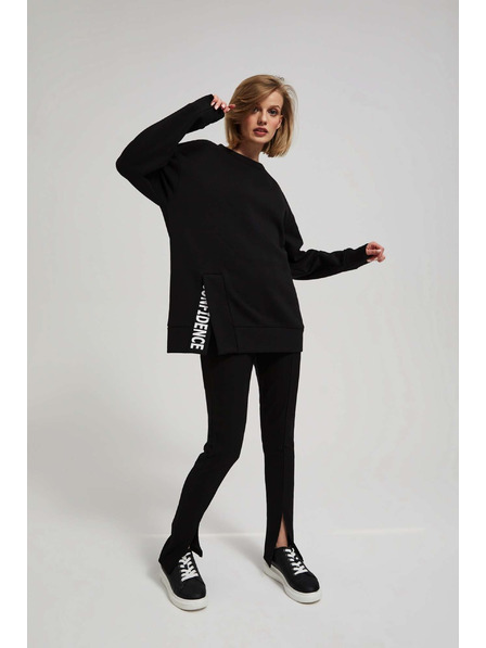 Moodo Oversize dukserica s natpisom Moodo