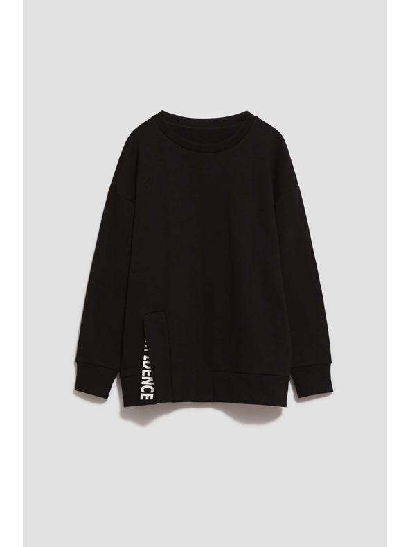 Moodo Oversize dukserica s natpisom Moodo