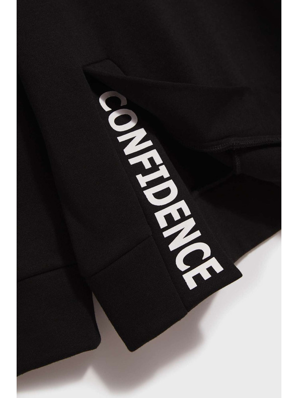 Moodo Oversize dukserica s natpisom Moodo