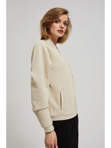 Moodo Otvorena dukserica s džepovima Moodo