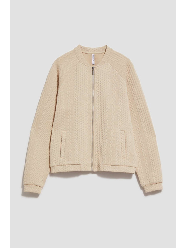 Moodo Otvorena dukserica s džepovima Moodo