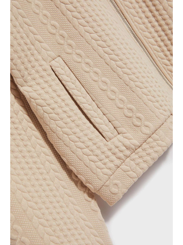 Moodo Otvorena dukserica s džepovima Moodo