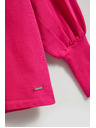 Moodo Bluza napuhanih rukava fuksija Moodo