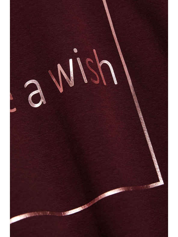 Moodo Jednostavna dukserica s printom Moodo