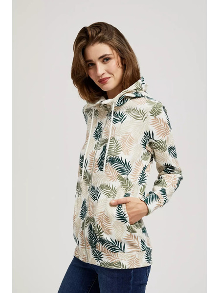 Moodo Dukserica s kapuljačom i printom Moodo