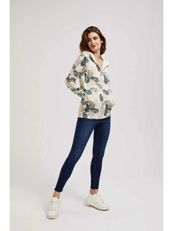 Moodo Dukserica s kapuljačom i printom Moodo