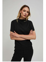 Moodo Elegantna crna bluza širokih rukava Moodo