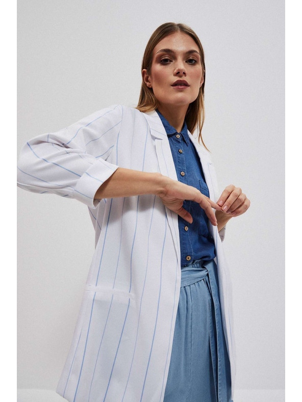 Moodo Bijelo prugasto sako Moodo