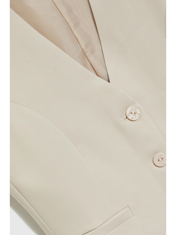 Moodo Elegantan bež prsluk Moodo