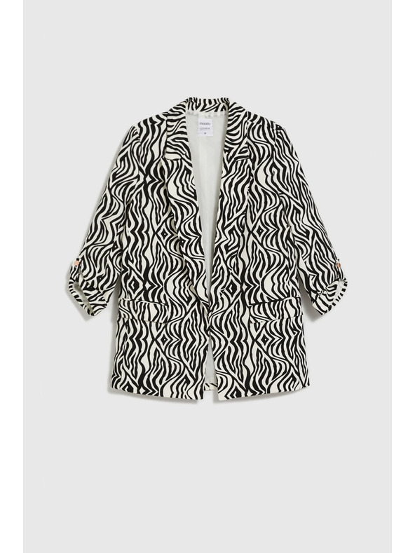 Moodo Uzorkovano sako bež boje Moodo