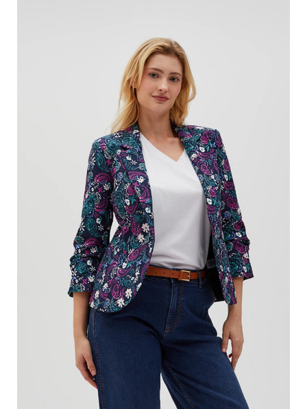 Moodo Sako s 3/4 rukavima tamno plave boje Moodo