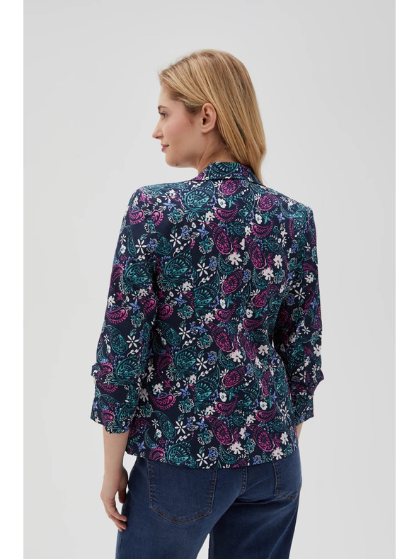 Moodo Sako s 3/4 rukavima tamno plave boje Moodo