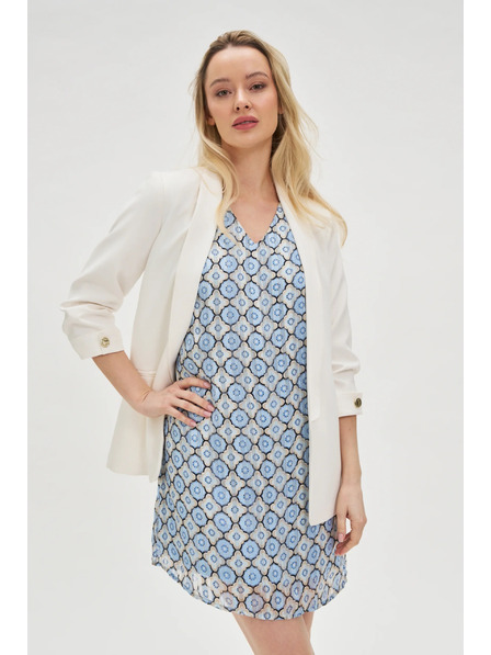 Moodo Sako s naboranim rukavom bijelo Moodo