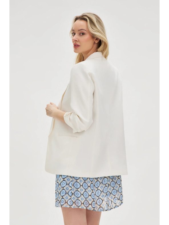 Moodo Sako s naboranim rukavom bijelo Moodo