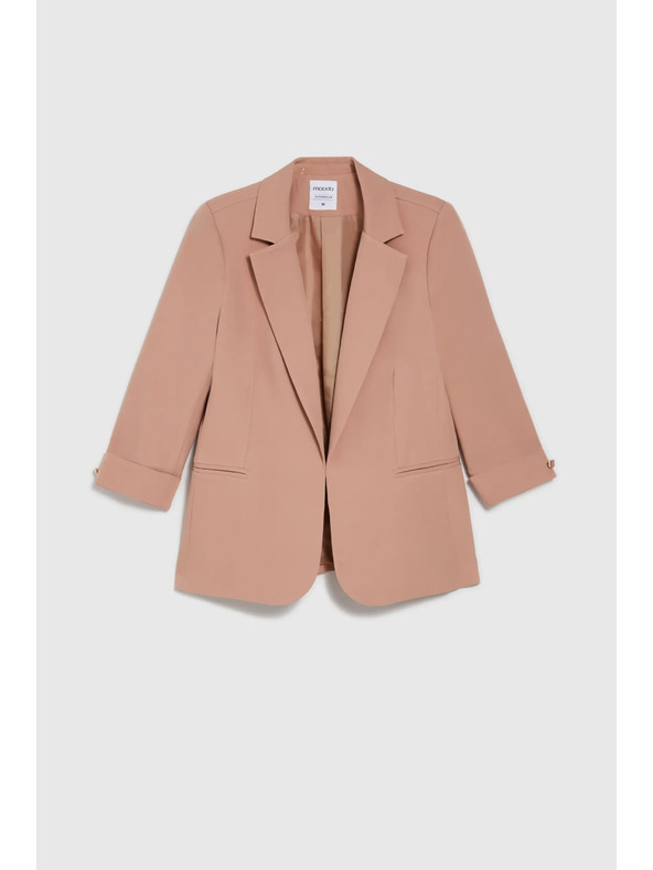 Moodo Sako s 3/4 rukavima bež Moodo