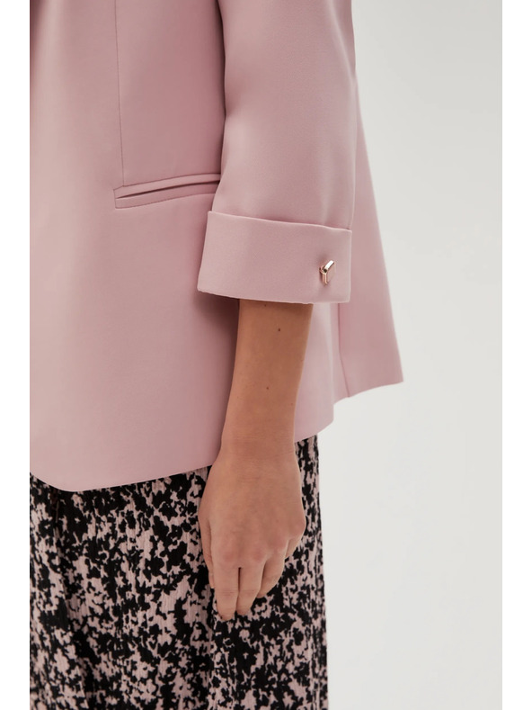 Moodo Sako s 3/4 rukavima ružičasto Moodo