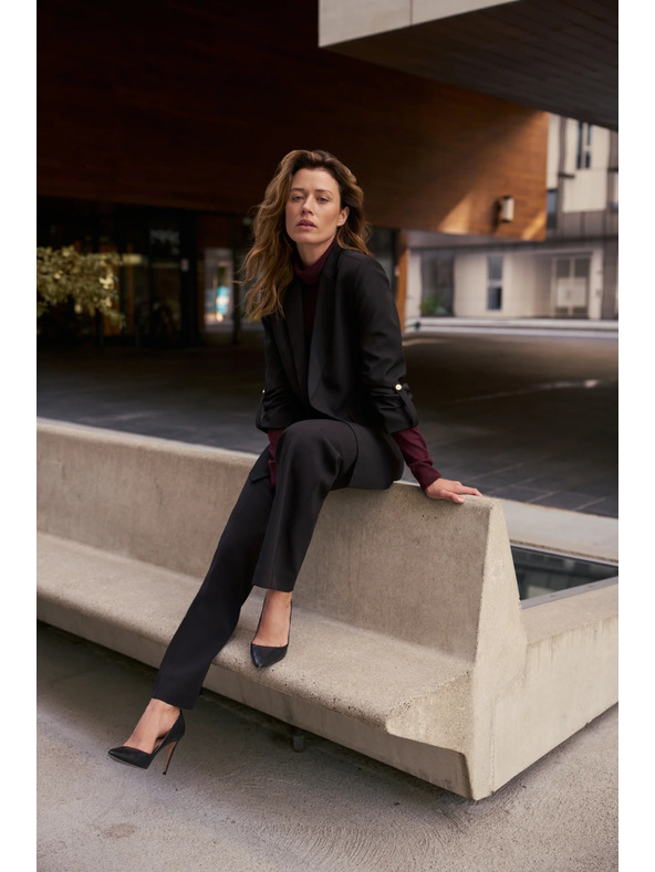 Moodo Sako s 3/4 rukavima crno Moodo