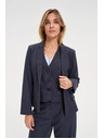 Moodo Plavo prugasto sako Moodo
