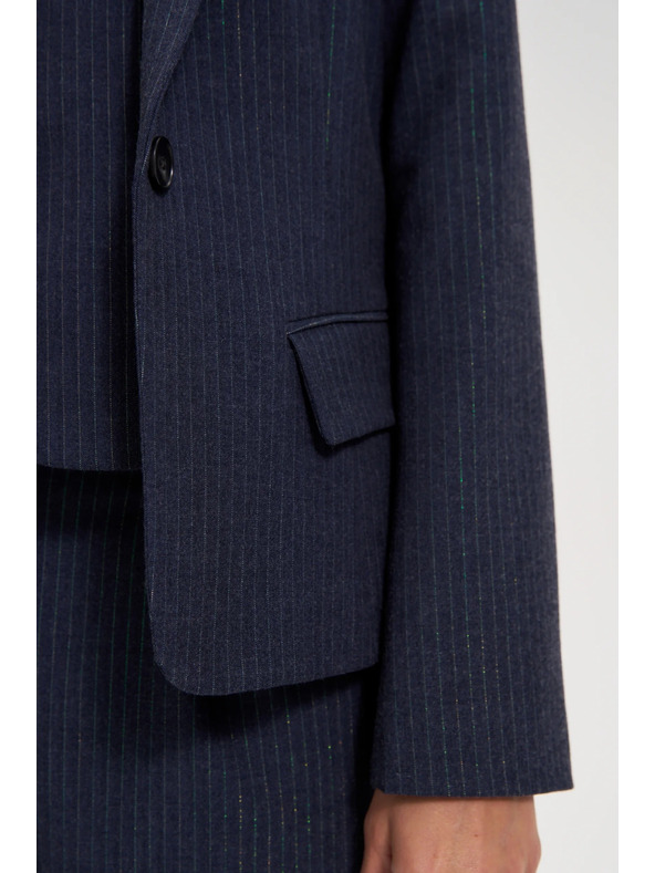 Moodo Plavo prugasto sako Moodo