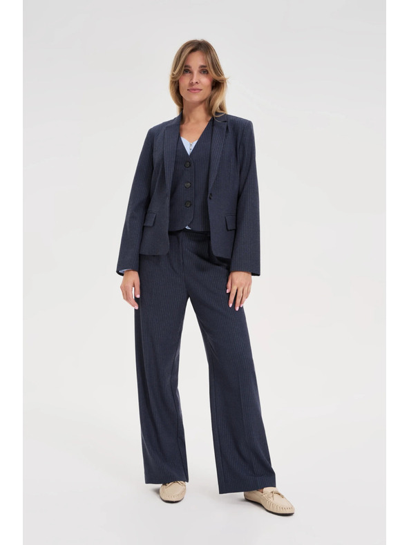 Moodo Plavo prugasto sako Moodo