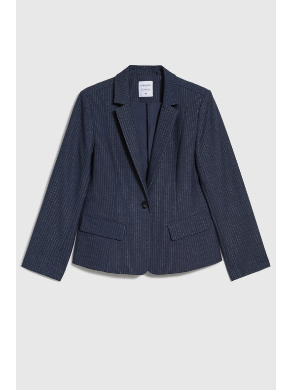 Moodo Plavo prugasto sako Moodo