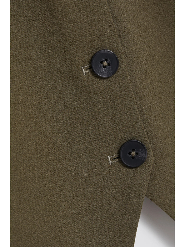 Moodo Prsluk maslinaste boje Moodo