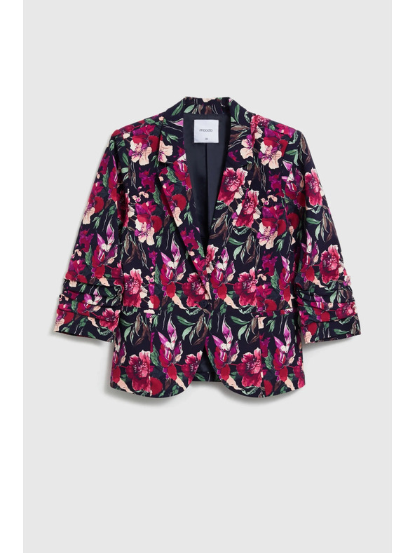 Moodo Plavi cvjetni sako Moodo