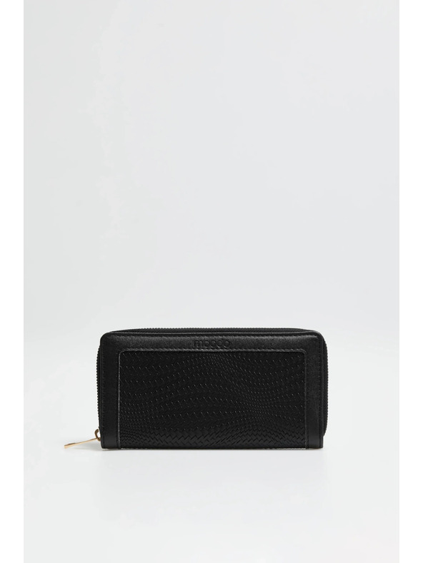 Moodo Novčanik na zip crni Moodo