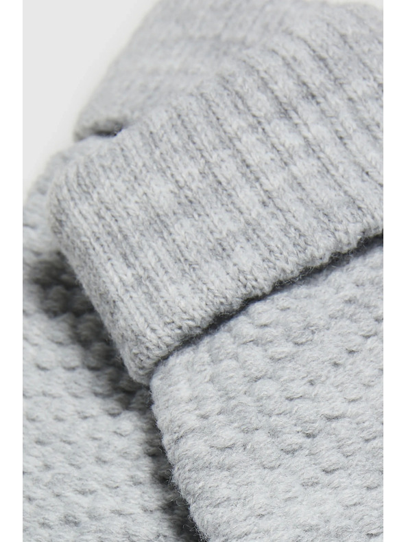 Moodo Pletene sive rukavice Moodo