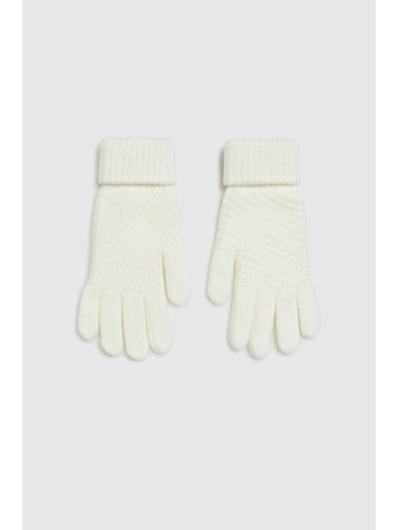 Moodo Pletene bež rukavice Moodo