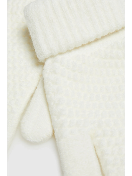 Moodo Pletene bež rukavice Moodo