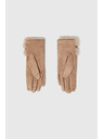 Moodo Rukavice s krznom bež Moodo