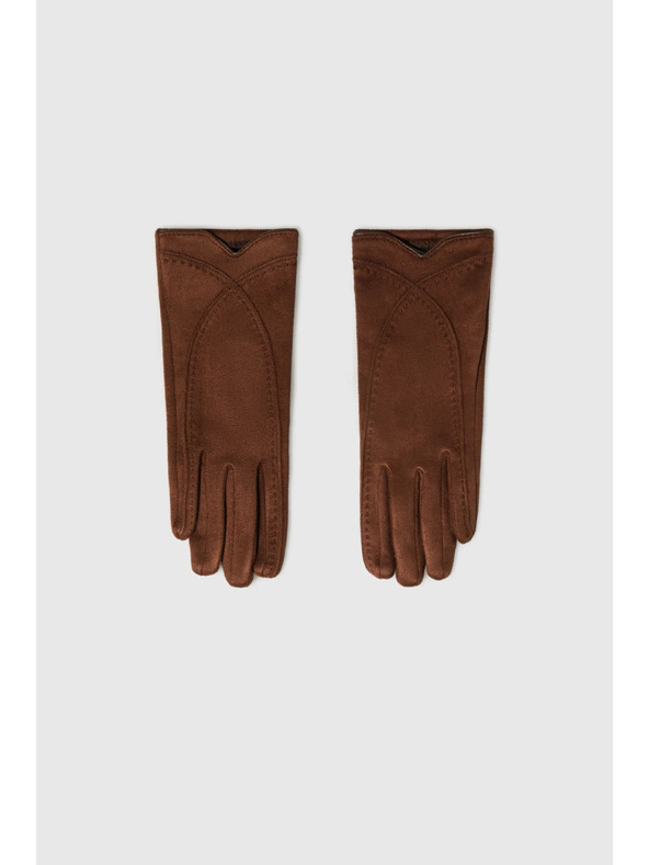 Moodo Smeđe rukavice Moodo