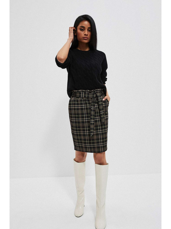 Moodo Suknja u mrežici s vezanjem Moodo