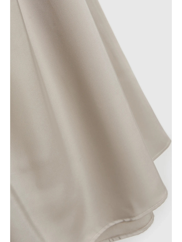 Moodo Midi suknja bež Moodo