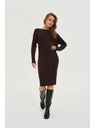 Moodo Pletena smeđa suknja Moodo