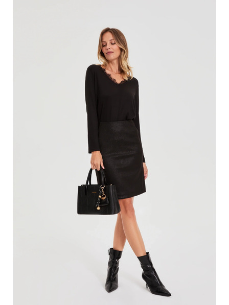 Moodo Uska suknja crna Moodo