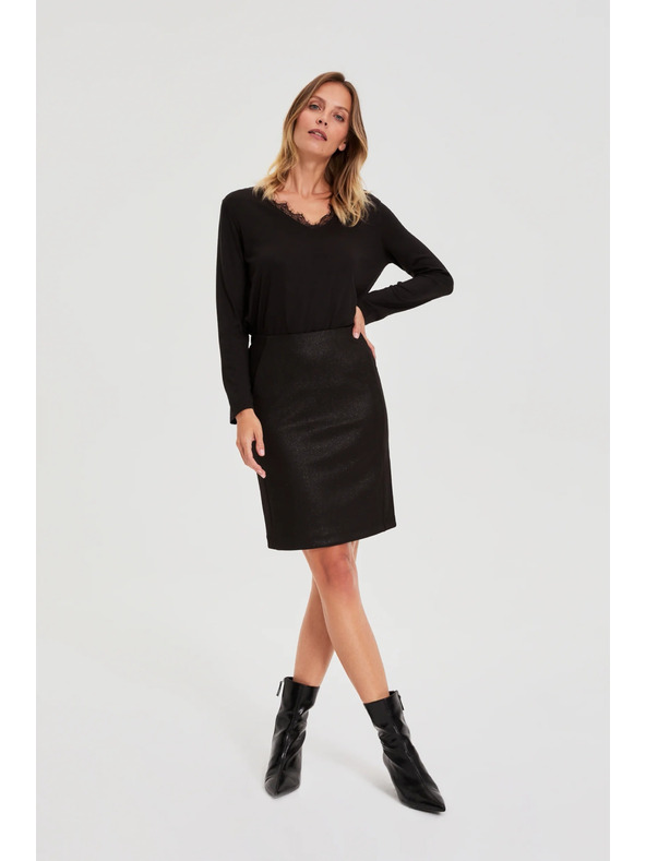 Moodo Uska suknja crna Moodo