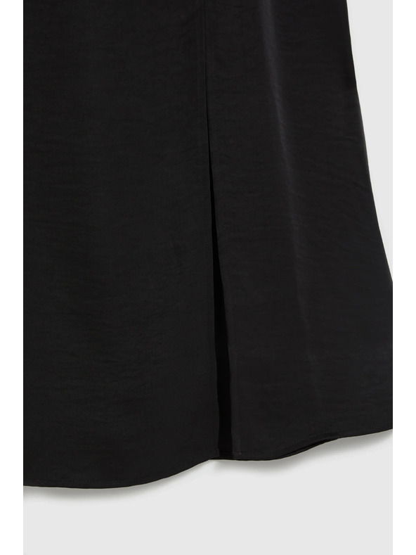 Moodo Midi suknja crna Moodo