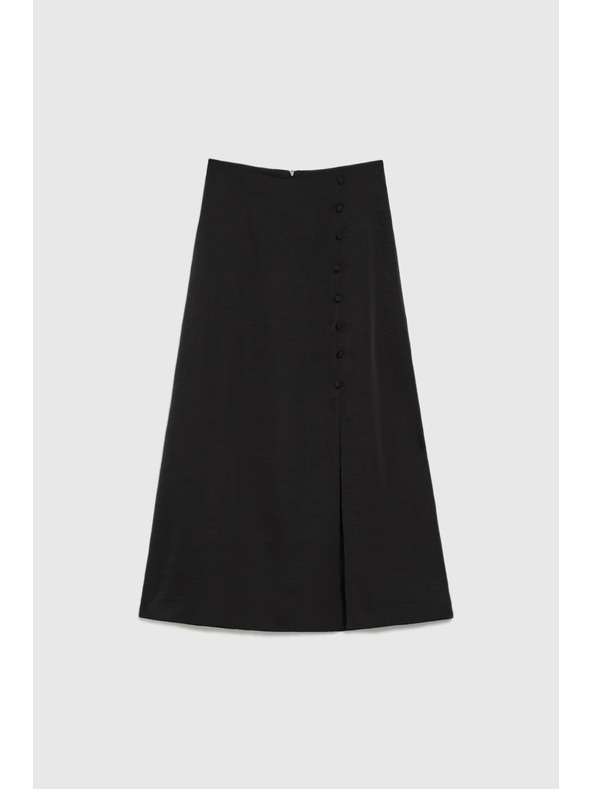 Moodo Midi suknja crna Moodo