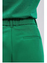 Moodo Zelene hlače širokih nogavica Moodo