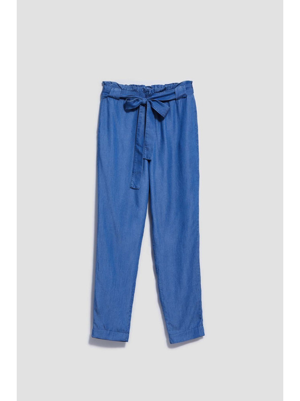 Moodo Lyocell hlače s ravnim nogavicama Moodo