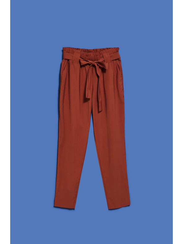 Moodo Viskozne hlače s ravnom nogavicom Moodo